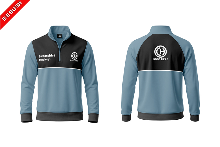 Quarter Zip Sweatshirt Dark
