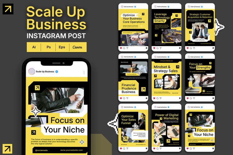 Scale Up Business - Instagram Post
