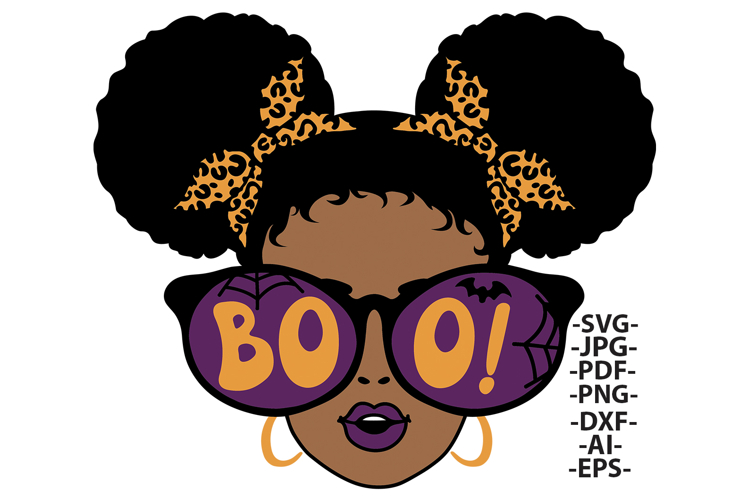 African American Afro Svg