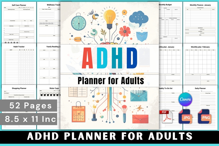 ADHD Planner for Adults