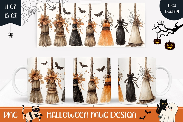 Witch Broom Clipart Image 8