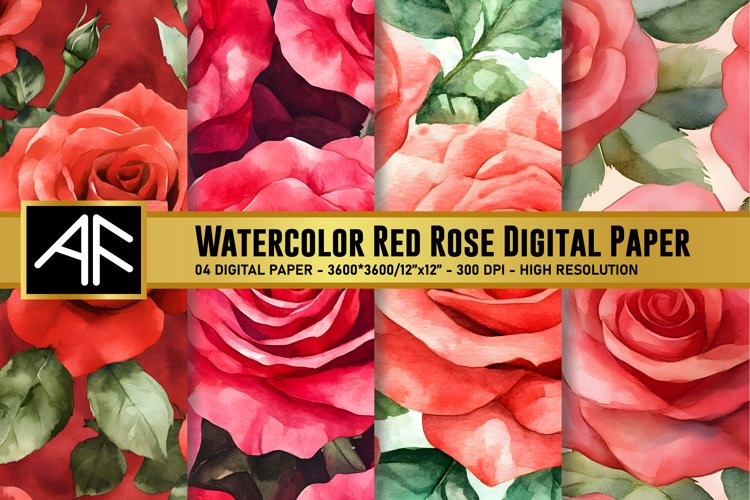 Red Rose Clipart Image 6