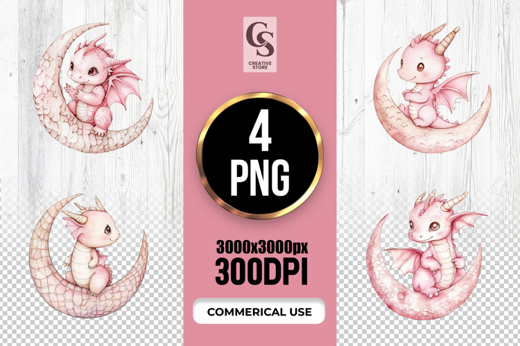 Cute Dragon Clipart Image 18