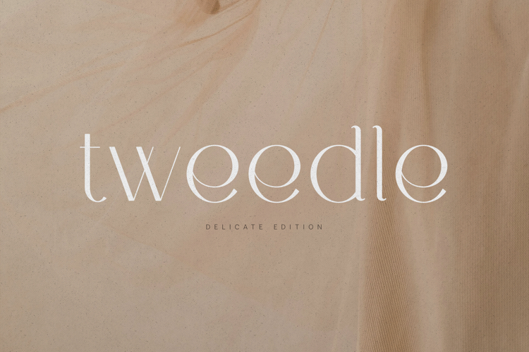 Tweedle Delicate Elegant Serif Font