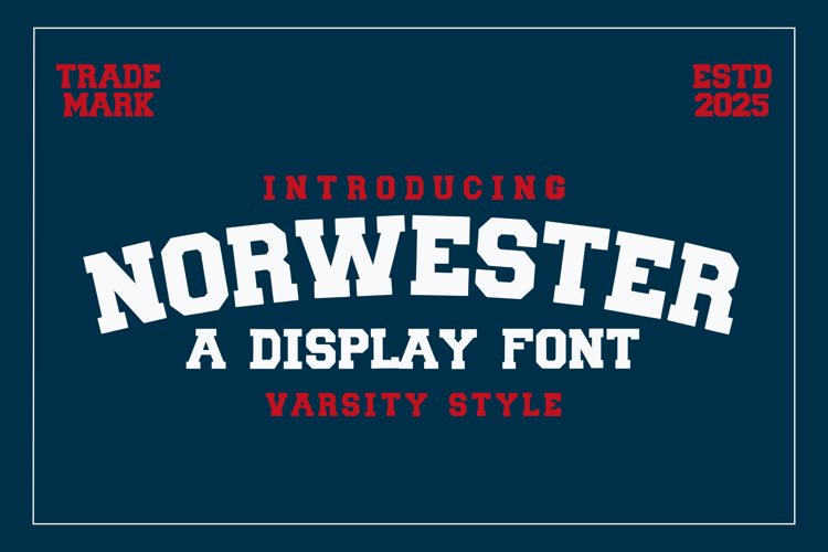 Varsity Block Font Image 4