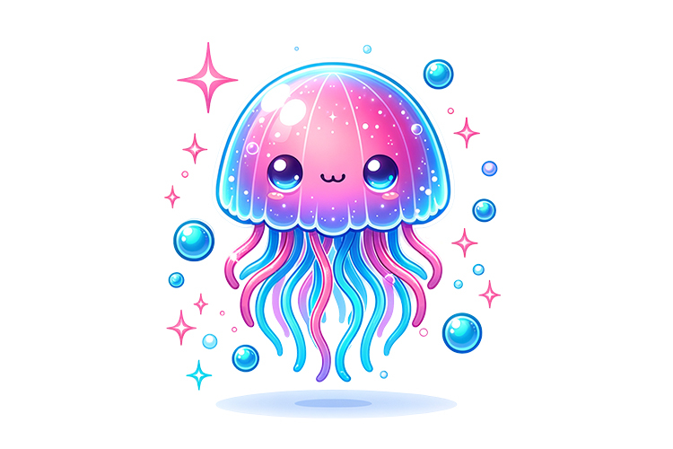 Jelly Fish Clipart Image 4