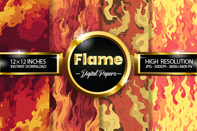 Flame Clipart Image 12