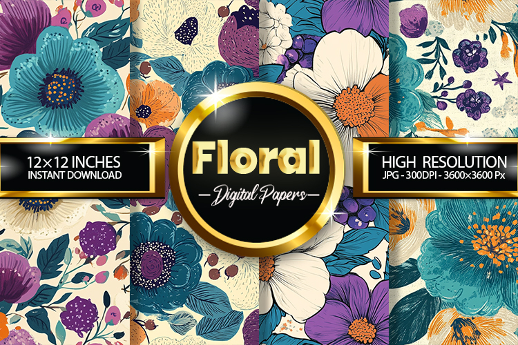 Floral Background Image 24