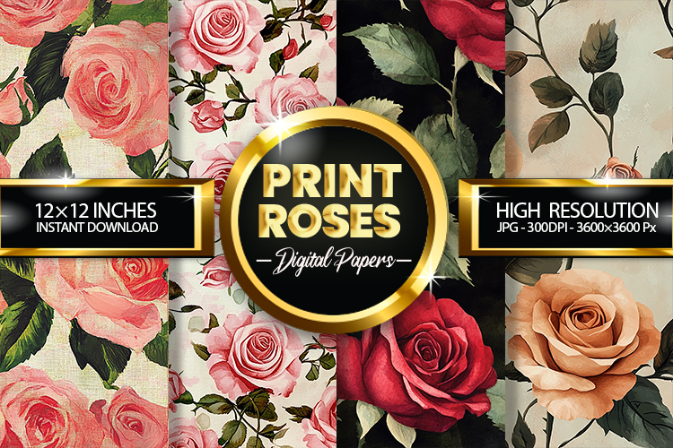 Pink Rose Clipart Image 3
