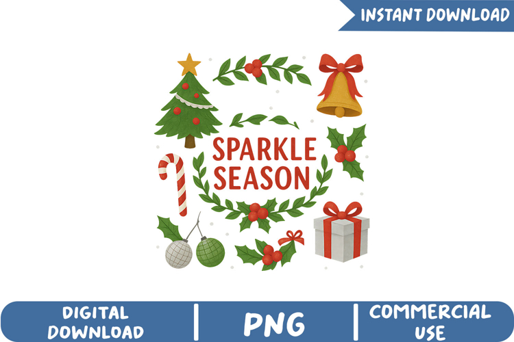 Christmas Wreath Clipart Image 22