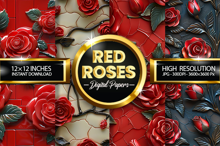 Red Roses Clipart Image 15