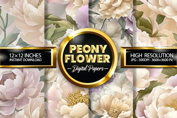 Peony Clipart Image 2
