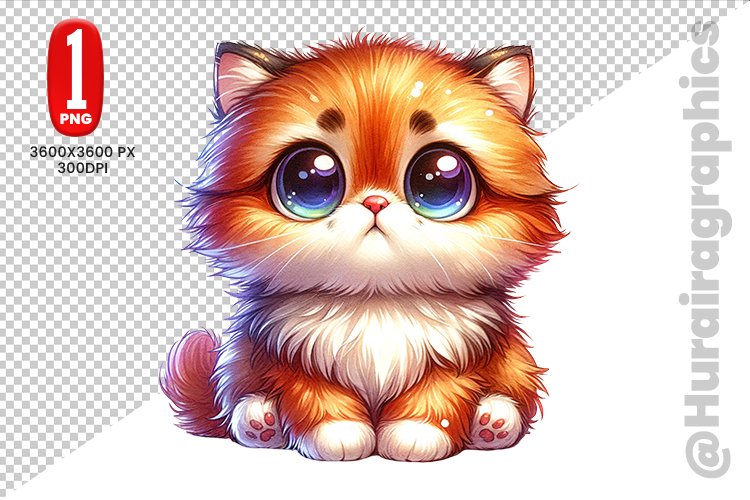 Cute Cat Clipart Image 2
