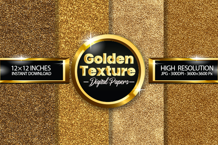 Golden Texture Image 6