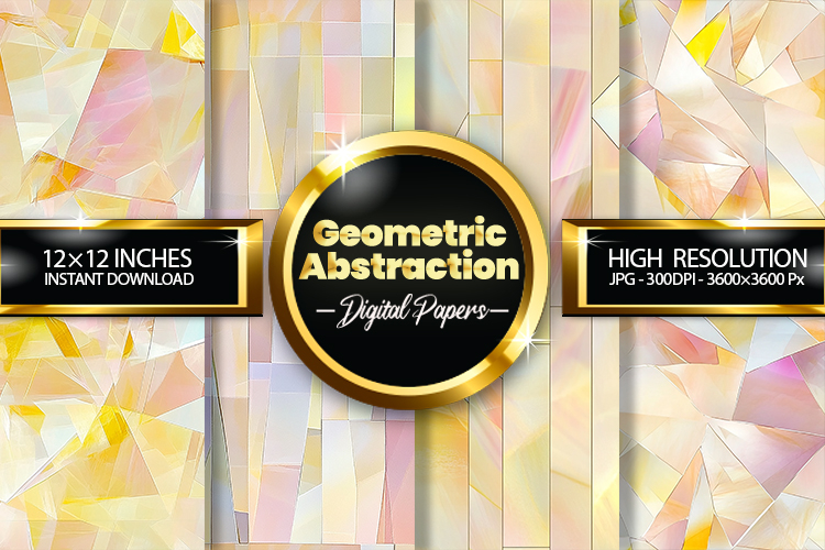 Geometric Abstraction Digital Papers - 04 Variations