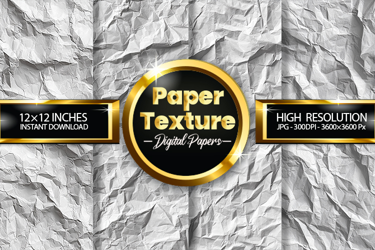 Paper Texture Digital Papers - 04 Variations
