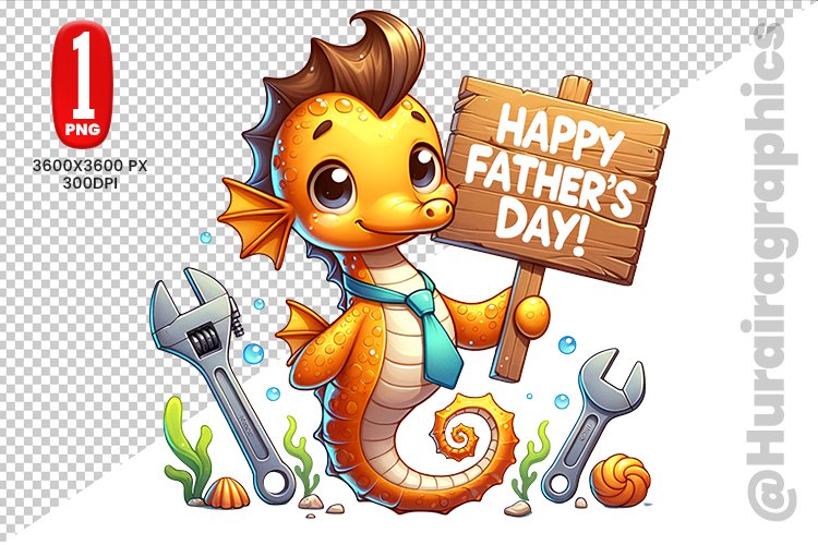 Sea Horse Clipart Image 15