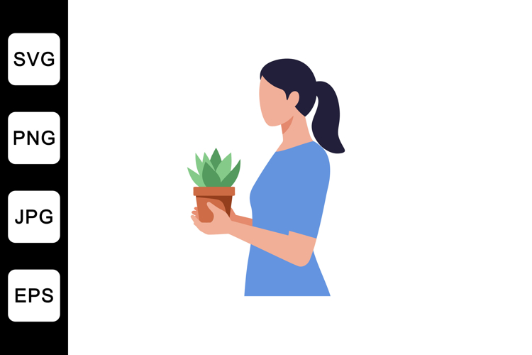 Woman Clipart Image 8