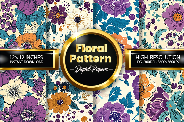 Floral Background Image 12