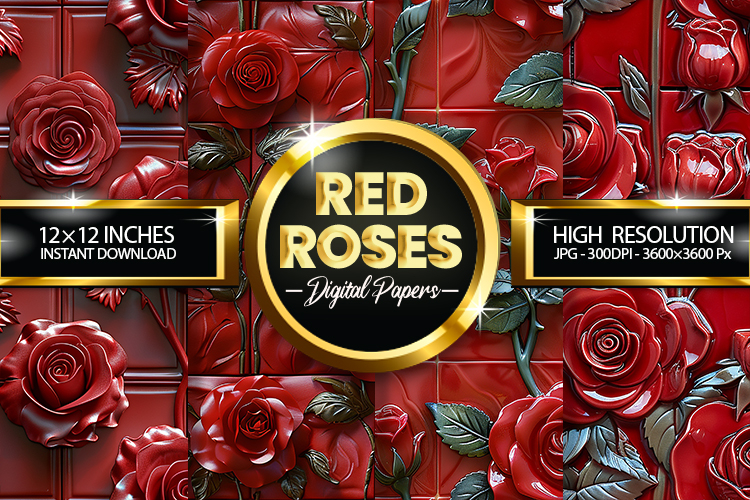 Red Roses Clipart Image 19