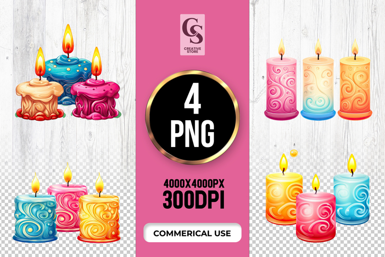 Candle Clipart Image 7