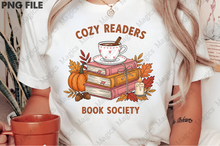 Autumn Cozy Readers Sublimation