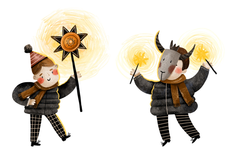 Christmas Carolers Clipart Image 11