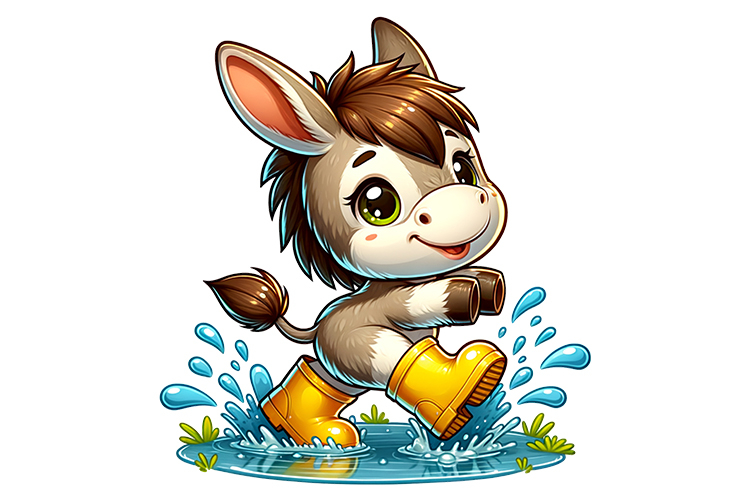 Donkey Clipart Image 17