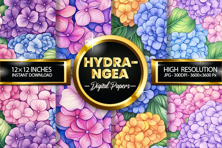 Hydrangea Clipart Image 13