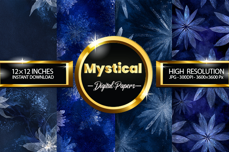 Mystical Digital Papers - 04 Variations