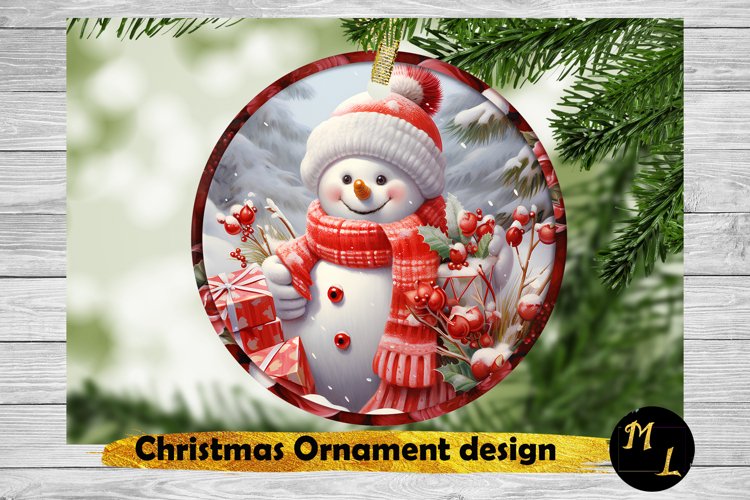 Cute Snowman Clipart Image 23