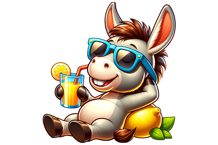 Donkey Clipart Image 12