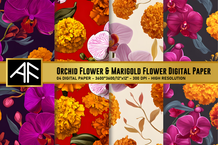 Orchid Clipart Image 10