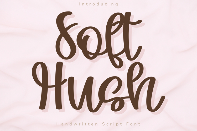 Soft Hush - Handwritten Script Font