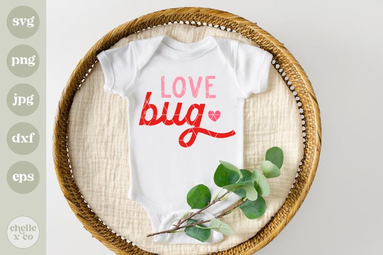 Love Bug Valentines SVG PNG