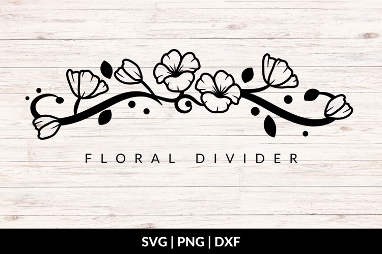 Flower Border SVG