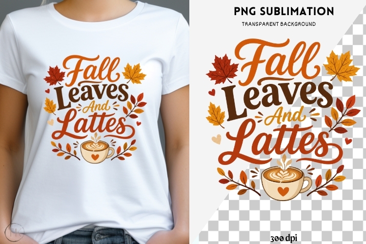 Autumn phrase png design for T-shirts