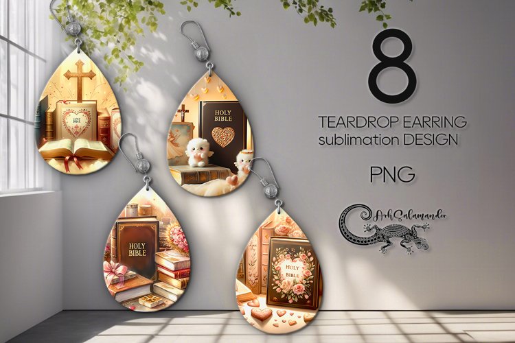 Earring Sublimation Designs Image 23