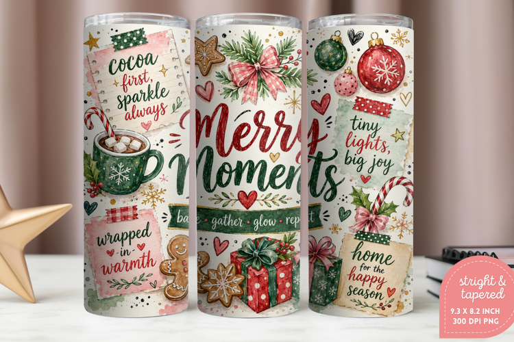 Christmas tumbler png, 20 oz tumbler png, skinny tumbler png