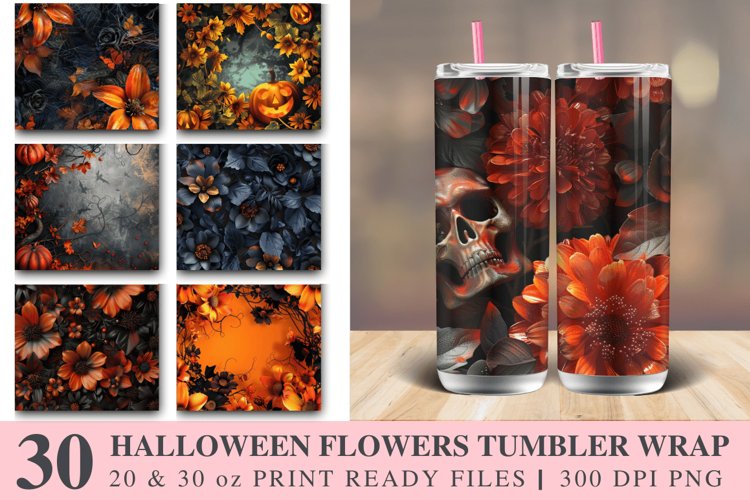 Halloween Tumbler Wrap Image 24