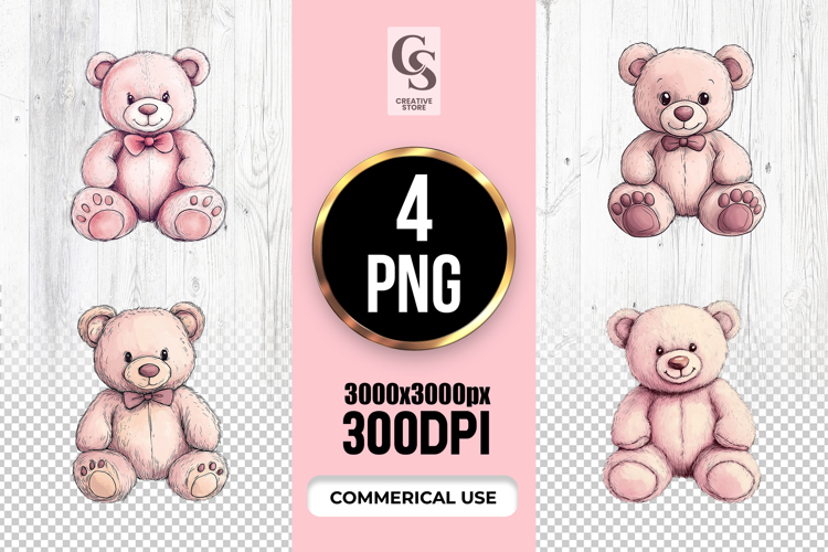 Teddy Bear Clipart Image 4