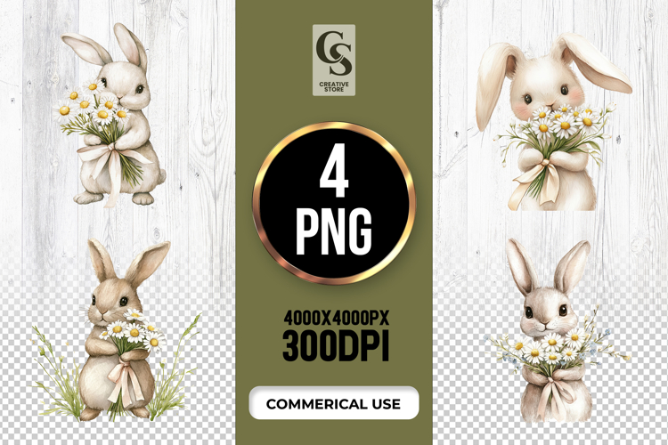 Cute Bunny Png Image 8