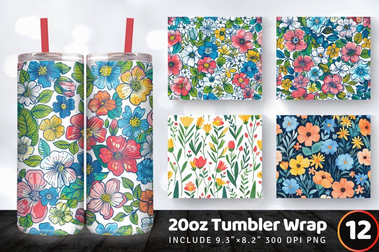 Sublimation Tumbler Wraps Image 12
