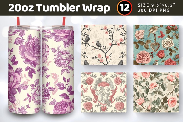 Sublimation Tumbler Wraps Image 12