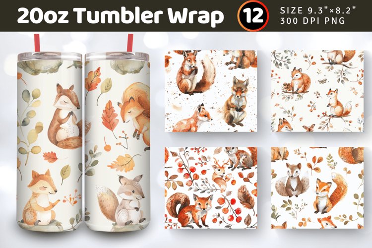 Sublimation Tumbler Wraps