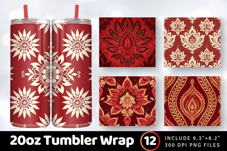 Sublimation Tumbler Wraps Image 9