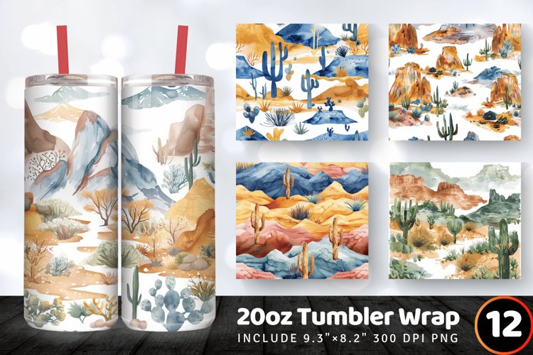 Tumbler Wrap Template Image 10