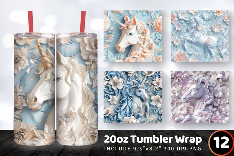 Sublimation Tumbler Wraps Image 17