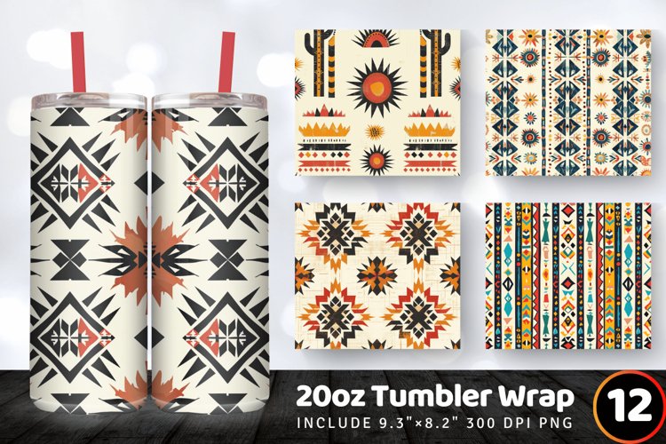 Tumbler Wrap Template