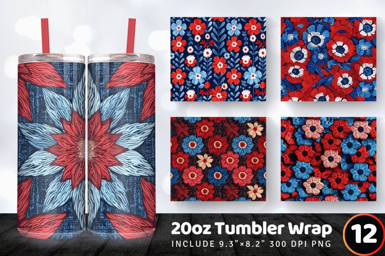 Blue Flowers Clipart Image 9